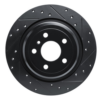 DFC® - Premium Drilled and Slotted Rear Passenger Side Brake Rotor