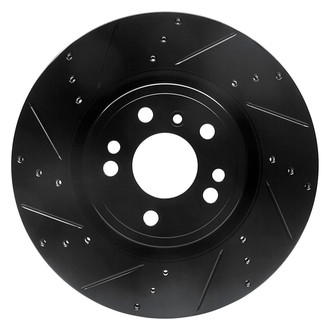 DFC® - Premium Drilled and Slotted Front Driver Side Brake Rotor