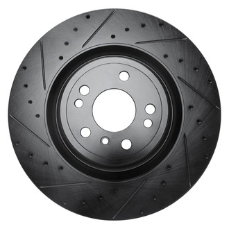 DFC® - Premium Drilled and Slotted Front Driver Side Brake Rotor