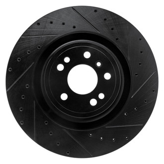 DFC® - Premium Drilled and Slotted Front Passenger Side Brake Rotor