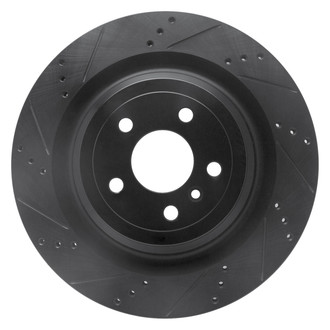 DFC® - Premium Drilled and Slotted Rear Driver Side Brake Rotor