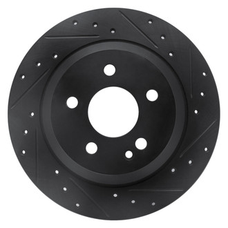DFC® - Premium Drilled and Slotted Rear Passenger Side Brake Rotor