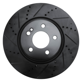 DFC® - Premium Drilled and Slotted Rear Driver Side Brake Rotor