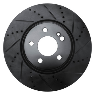 DFC® - Premium Drilled and Slotted Rear Passenger Side Brake Rotor