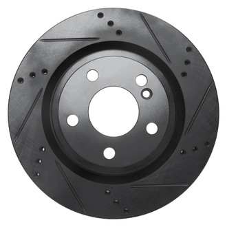 DFC® - Premium Drilled and Slotted Rear Passenger Side Brake Rotor