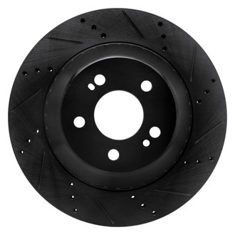 DFC® - Premium Drilled and Slotted Rear Passenger Side Brake Rotor