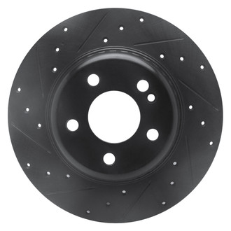 DFC® - Premium Drilled and Slotted Rear Driver Side Brake Rotor