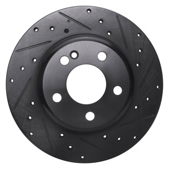 DFC® - Premium Drilled and Slotted Rear Passenger Side Brake Rotor
