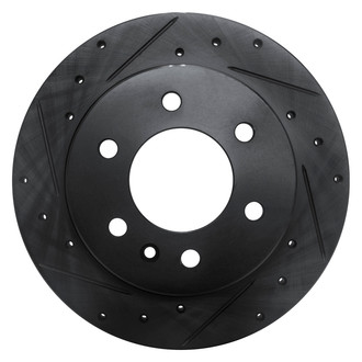 DFC® - Premium Drilled and Slotted Rear Driver Side Brake Rotor
