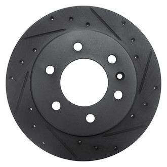 DFC® - Premium Drilled and Slotted Rear Passenger Side Brake Rotor