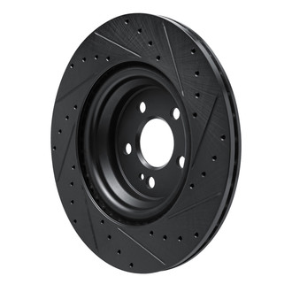 DFC® - Premium Drilled and Slotted Rear Driver Side Brake Rotor