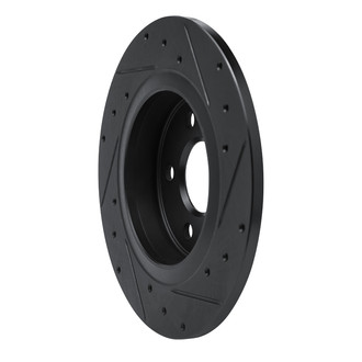 DFC® - Premium Drilled and Slotted Rear Driver Side Brake Rotor