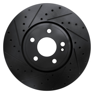 DFC® - Premium Drilled and Slotted Front Driver Side Brake Rotor