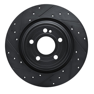 DFC® - Premium Drilled and Slotted Rear Driver Side Brake Rotor