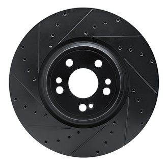 DFC® - Premium Drilled and Slotted Front Driver Side Brake Rotor