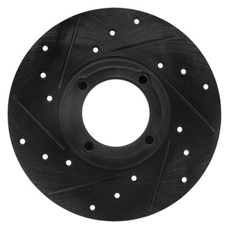 DFC® - Premium Drilled and Slotted Front Driver Side Brake Rotor