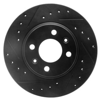 DFC® - Premium Drilled and Slotted Front Driver Side Brake Rotor