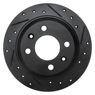 DFC® - Premium Drilled and Slotted Rear Passenger Side Brake Rotor
