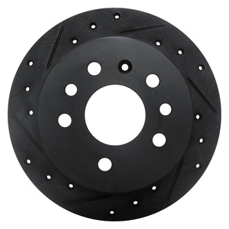 DFC® - Premium Drilled and Slotted Rear Driver Side Brake Rotor