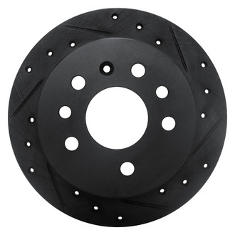 DFC® - Premium Drilled and Slotted Rear Passenger Side Brake Rotor