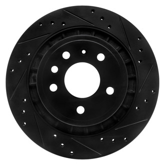 DFC® - Premium Drilled and Slotted Rear Passenger Side Brake Rotor