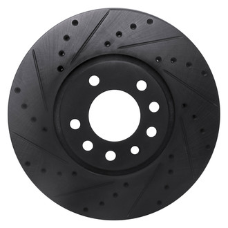 DFC® - Premium Drilled and Slotted Front Driver Side Brake Rotor