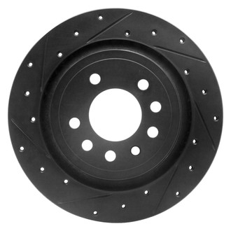 DFC® - Premium Drilled and Slotted Rear Driver Side Brake Rotor