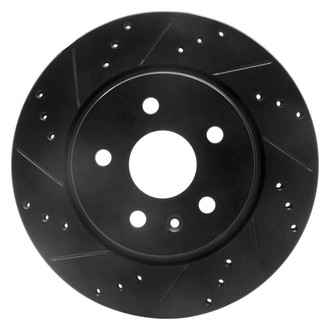 DFC® - Premium Drilled and Slotted Rear Driver Side Brake Rotor
