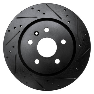 DFC® - Premium Drilled and Slotted Rear Passenger Side Brake Rotor