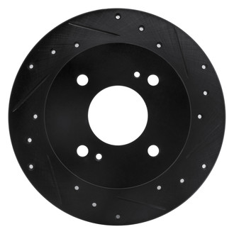 DFC® - Premium Drilled and Slotted Rear Passenger Side Brake Rotor