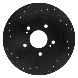 DFC® - Premium Drilled and Slotted Rear Driver Side Brake Rotor