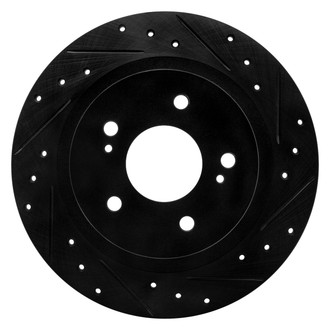 DFC® - Premium Drilled and Slotted Rear Passenger Side Brake Rotor