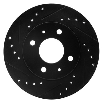 DFC® - Premium Drilled and Slotted Front Driver Side Brake Rotor