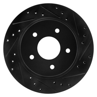DFC® - Premium Drilled and Slotted Rear Passenger Side Brake Rotor