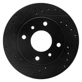 DFC® - Premium Drilled and Slotted Front Driver Side Brake Rotor