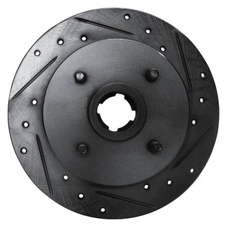 DFC® - Premium Drilled and Slotted Rear Driver Side Brake Rotor
