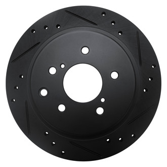 DFC® - Premium Drilled and Slotted Rear Passenger Side Brake Rotor