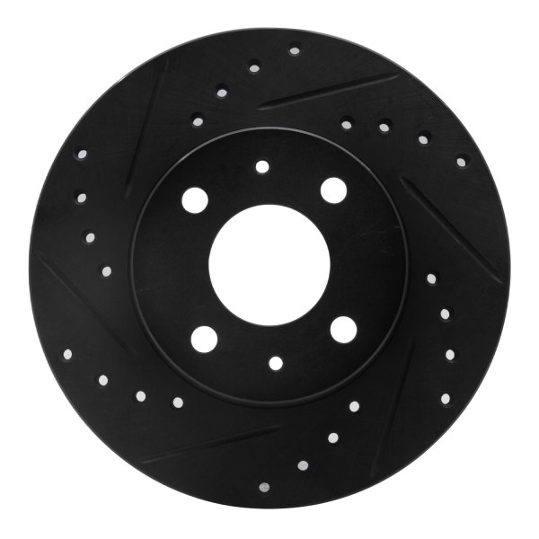 DFC® - Premium Drilled and Slotted Front Brake Rotor