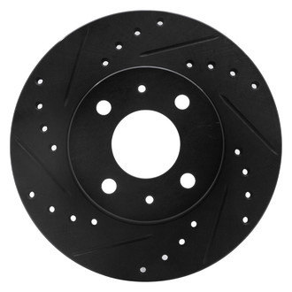 DFC® - Premium Drilled and Slotted Front Driver Side Brake Rotor