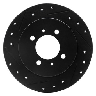 DFC® - Premium Drilled and Slotted Rear Driver Side Brake Rotor