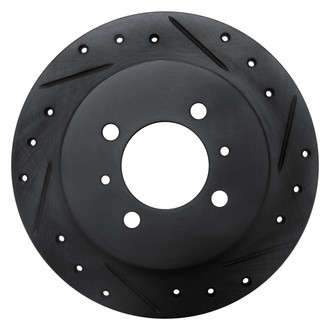 DFC® - Premium Drilled and Slotted Rear Passenger Side Brake Rotor