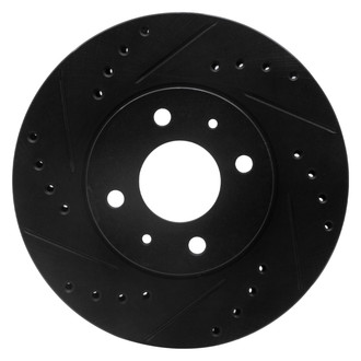 DFC® - Premium Drilled and Slotted Front Driver Side Brake Rotor
