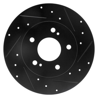 DFC® - Premium Drilled and Slotted Rear Passenger Side Brake Rotor
