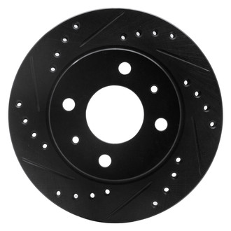 DFC® - Premium Drilled and Slotted Front Driver Side Brake Rotor