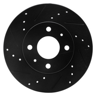 DFC® - Premium Drilled and Slotted Front Driver Side Brake Rotor