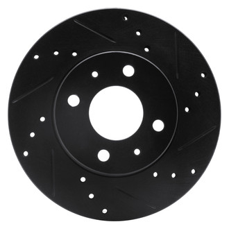 DFC® - Premium Drilled and Slotted Front Passenger Side Brake Rotor