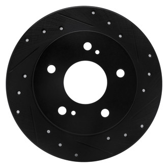 DFC® - Premium Drilled and Slotted Rear Passenger Side Brake Rotor
