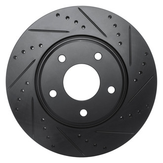 DFC® - Premium Drilled and Slotted Front Passenger Side Brake Rotor