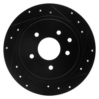 DFC® - Premium Drilled and Slotted Rear Passenger Side Brake Rotor