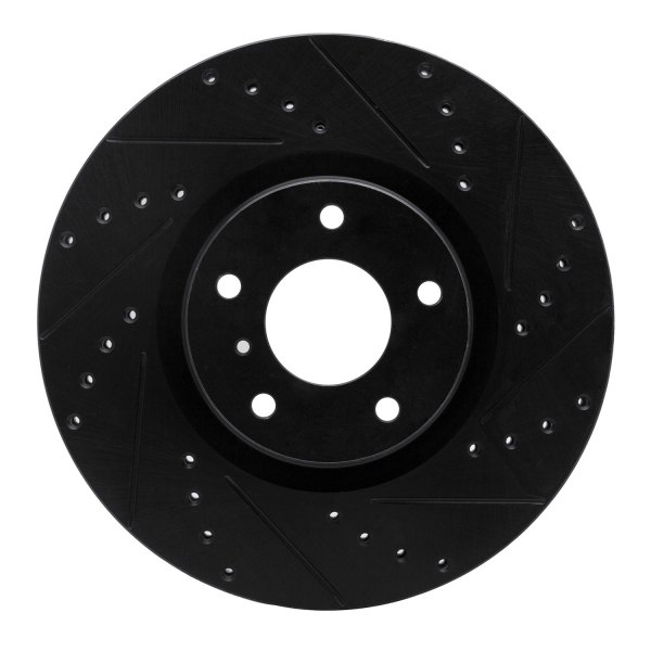 DFC® - Premium Drilled and Slotted Front Brake Rotor